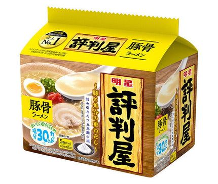 Myojo Foods Hyakutenya Tonkotsu Ramen 5-meal pack x 6 bags [shipped in Japan]