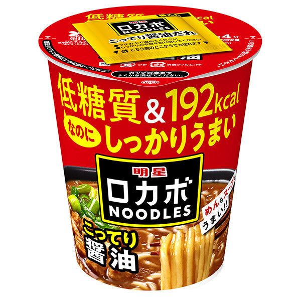 Myojo Foods Locabo NOODLES Rich Soy Sauce 59g x 12 pieces [Shipped in Japan]