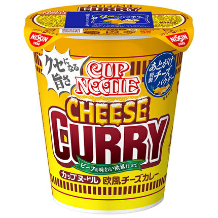 Nissin Foods Cup Noodle European Cheese Curry 85g x 20 pieces [Shipped in Japan]