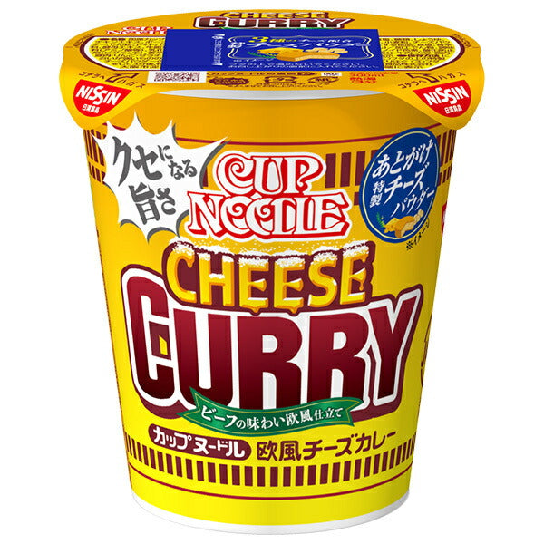 Nissin Foods Cup Noodle European Cheese Curry 85g x 20 pieces [Shipped in Japan]