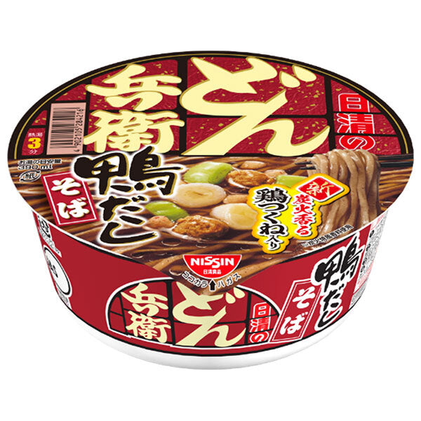 Nissin Foods Nissin Donbei Canard Dashi Soba 104g x 12 pièces 