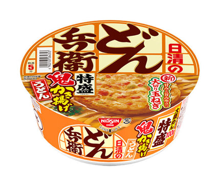 [Out of stock or discontinued] Nissin Foods Nissin Donbei Extra Large Kakiage Tempura Udon 138g x 12 pieces