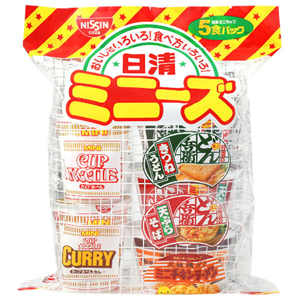 Nissin Foods Nissin Minnies [West] 205g x 6 bags [shipped in Japan]