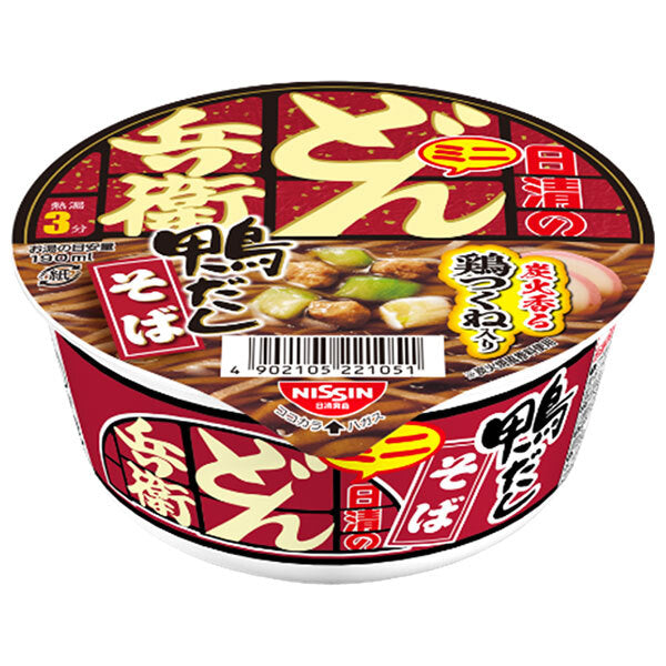 Nissin Foods Nissin Donbei Duck Soba Mini 46g x 24 (12 x 2) pieces [Shipped in Japan]