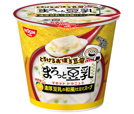 Nissin Foods Melting Oboro Tofu Marotto Soy Milk 17g x 12 (6 x 2) pieces [Shipped in Japan]