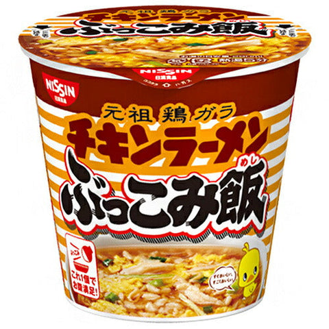 Nissin Foods Chicken Ramen Bukkomi Rice 77g x 6 pieces 