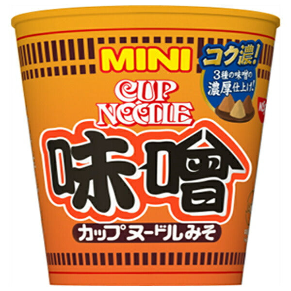 Nissin Foods Cup Noodle Miso Mini 41g x 30 (15 x 2) pieces [Shipped in Japan]