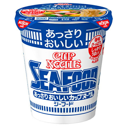 Nissin Foods Simple and Delicious Cup Noodles Seafood 60g x 20 pieces [Shipped in Japan]