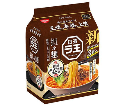 Nissin Foods Nissin Raoh Dandanmen, paquet de 3 portions x 9 sachets