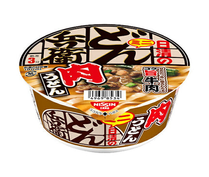 日清食品 日清のどん兵衛 肉うどんミニ 40g×24個入