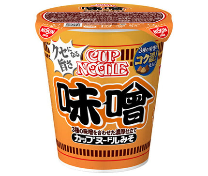 Nissin Foods Cup Noodles Miso 82g x 20 pieces [Shipped in Japan]