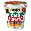 Nissin Foods Cup Noodles PRO High Protein & Low Carb Low Salt Chili Tomato Noodles 80g x 12 pieces [Shipped in Japan]