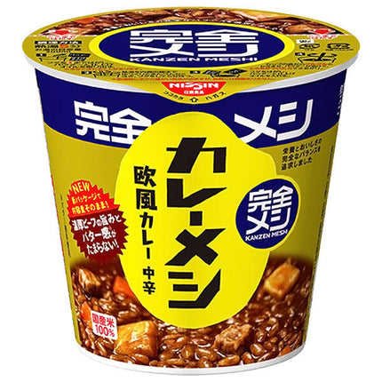 Nissin Foods Complete Meshi Curry Meshi European Style Curry 119g x 6 pieces [Shipped in Japan]