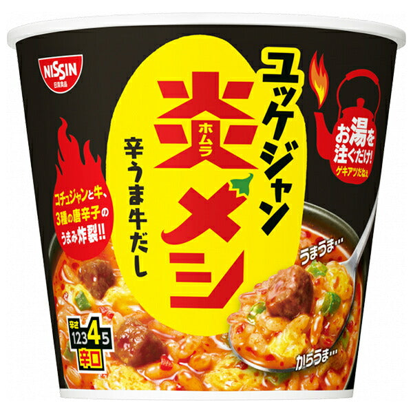 Nissin Foods Nissin Enmeshi Spicy Yukkejang 106g x 6 pieces [Shipped in Japan]
