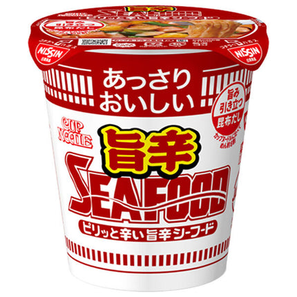 Nissin Foods Nouilles légères et délicieuses Fruits de mer délicieux et épicés 58 g x 20 pièces 