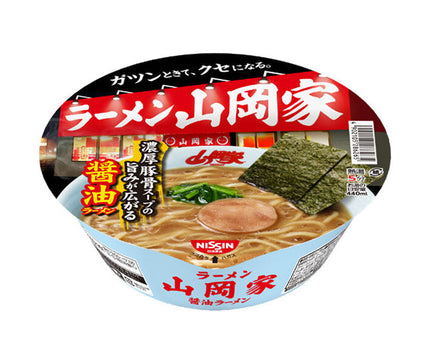 Nissin Foods Ramen Yamaokaya Soy Sauce Ramen 117g x 12 pieces 