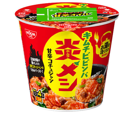 Nissin Foods Nissin Flame Meshi Kimchi Bibimbap 99g x 6 pieces 