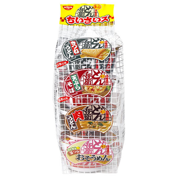 日清食品 日清のどん兵衛 ちいさいズ4食パック 163g×6袋入