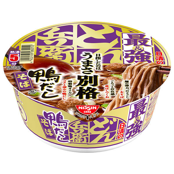 Nissin Foods Saikyo Donbei Duck Dashi Soba 103g x 12 pieces [Shipped in Japan]