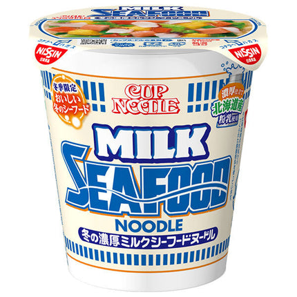 Nissin Foods Cup Noodles Winter Rich Milk Seafood Noodles 80g x 20 pieces [Shipped in Japan]