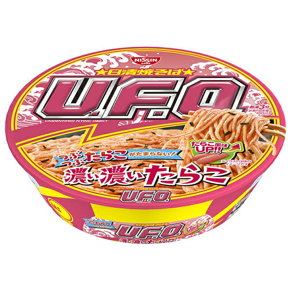 日清食品 日清焼そばU.F.O. 濃い濃いたらこ 93g×12個入【日本出荷】
