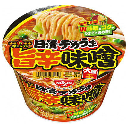 Nissin Foods Nissin Deka Uma Spicy Miso 106g x 12 pieces [Shipped in Japan]