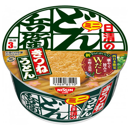 Nissin Foods Nissin Donbei Kitsune Udon Mini [West] 42g x 12 pieces [Shipped in Japan]