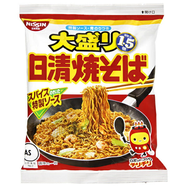 Nissin Foods Nissin Yakisoba 1.5x large size 151g x 12 bags [shipped in Japan]