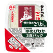 Sato Foods Sato Rice Yumepirika from Hokkaido 3-meal pack (200g x 3 meals) x 12 pieces [Shipped in Japan]