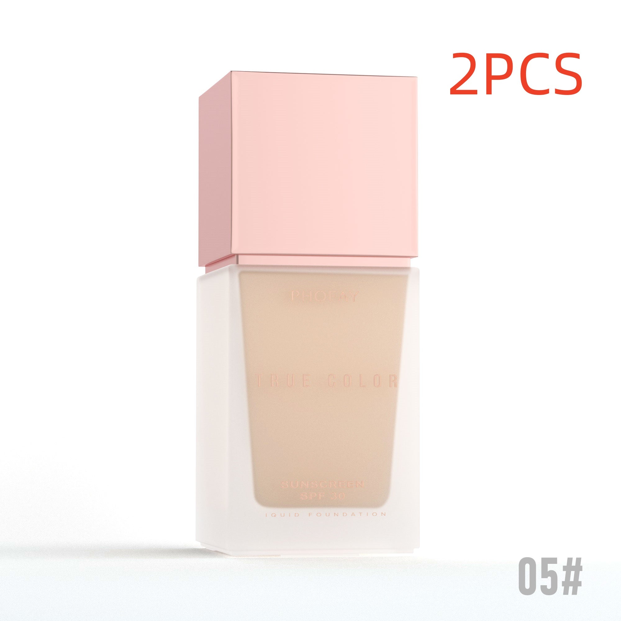 True Color Matte Liquid Foundation with SPF 30 Sunscreen