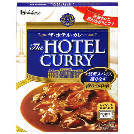 House Foods The Hotel Curry Flavored Medium Spicy 180g x 30 pieces [Shipped in Japan]