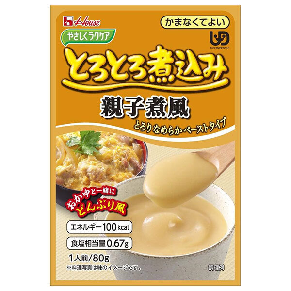House Foods Easy Raku Care Meltingly Stew Parent and Child Boiled Style 80g x 40 pieces [Shipped in Japan]