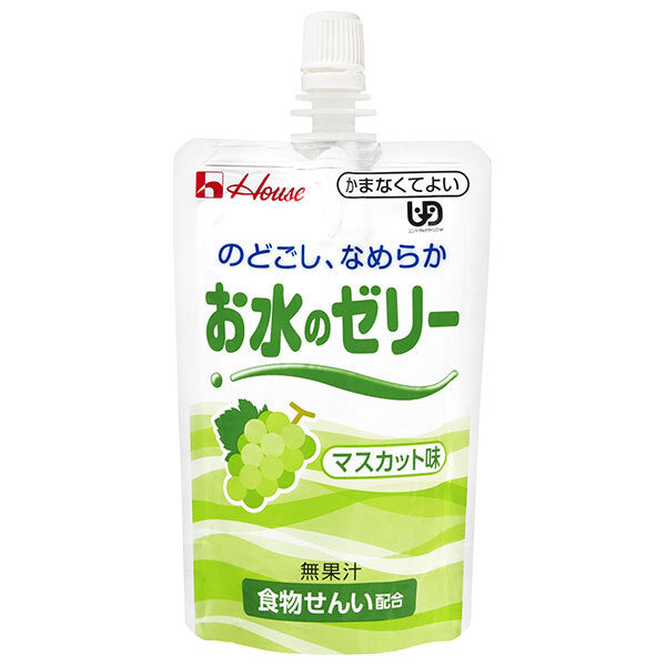 House Foods Water Jelly Muscat Flavor 120g x 40 bottles [Shipped in Japan]