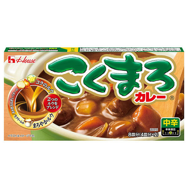 House Foods Kokumaro Curry Medium Spicy 145g x 10 pieces [Shipped in Japan]