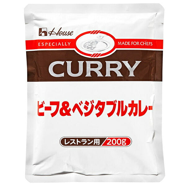 House Foods Beef & Vegetable Curry 200g x 30 bags [shipped in Japan]