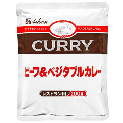 House Foods Beef & Vegetable Curry 200g x 30 bags [shipped in Japan]