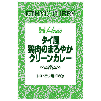 House Foods Poulet à la thaïlandaise Curry vert moelleux 180 g x 30 sachets 