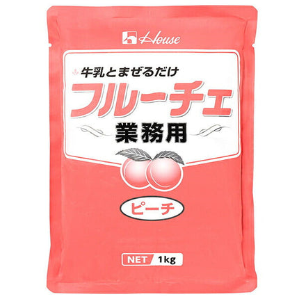 ハウス食品 業務用フルーチェ ピーチ 1kg×6袋入【日本出荷】