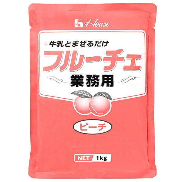 House Foods Commercial Fruce Peach 1kg x 6 bags [shipped in Japan]
