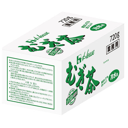 House Foods Commercial Barley Tea (for cold water) 720g (9g x 8 bags x 10) x 1 box [shipped in Japan]