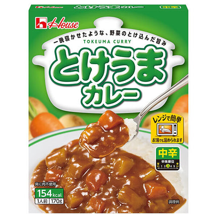 House Foods Tokeuma Curry Medium Spicy 170g x 30 pieces [Shipped in Japan]