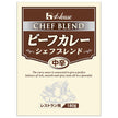 ハウス食品 ビーフカレー シェフブレンド 中辛 180g×30袋入【日本出荷】