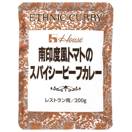 House Foods Curry de bœuf épicé aux tomates du sud de l'Inde 200 g x 30 sachets 
