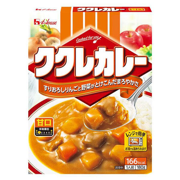 House Foods Kukure Curry Doux 180g x 30 pièces 