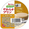 House Foods Easy Raku Care Soft Pudding Custard Flavor 63g x 48 pieces [Shipped in Japan]