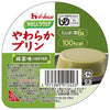 House Foods Gentle Rakucare Soft Pudding Matcha Flavor 63g x 48 pieces 