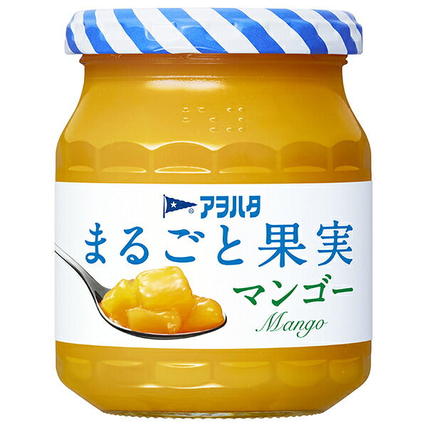 アヲハタ まるごと果実 マンゴー 250g瓶×6個入【日本出荷】