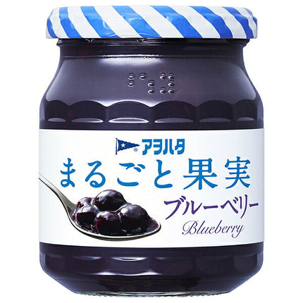 Aohata Whole Fruit Blueberry 250g jar x 6 pieces [Shipped in Japan]