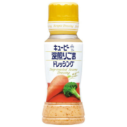 Vinaigrette au sésame torréfié foncé Kewpie bouteilles en plastique de 180 ml x 12 bouteilles 