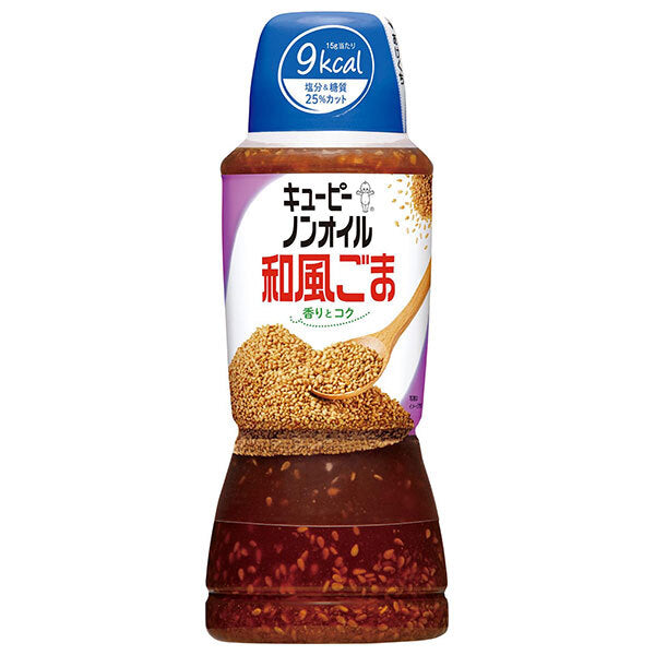 Kewpie non-oil Japanese style sesame 380ml PET x 6 pieces [shipped in Japan]